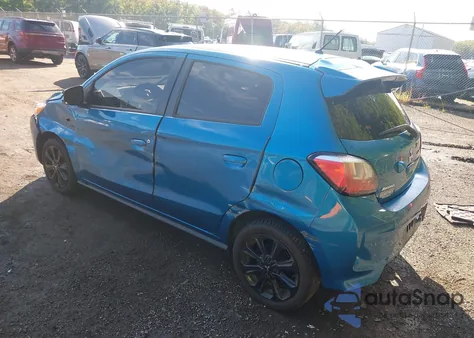 2023 Mitsubishi Mirage Es/Le из США, поврежденный, VIN ML32AUHJ1PH001439